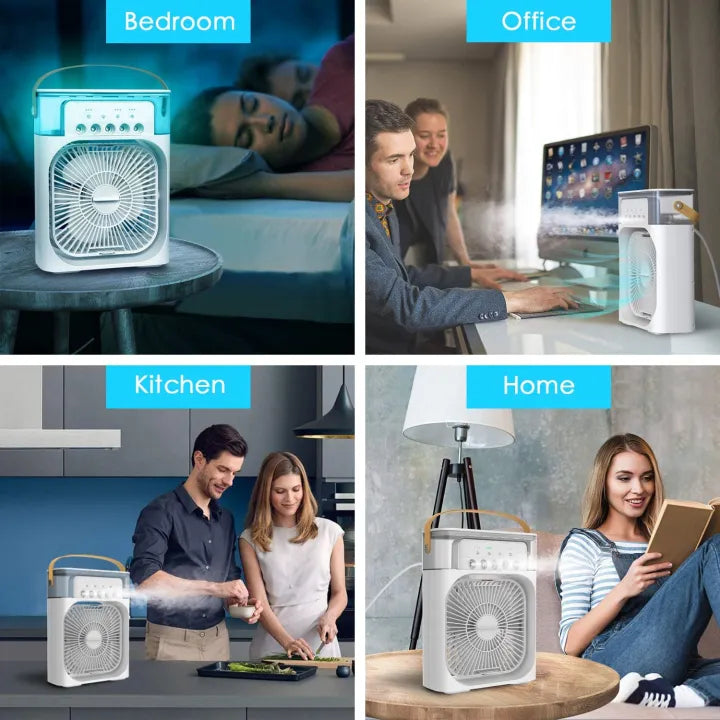 AC / Air Cooling Fan With Mist Spray